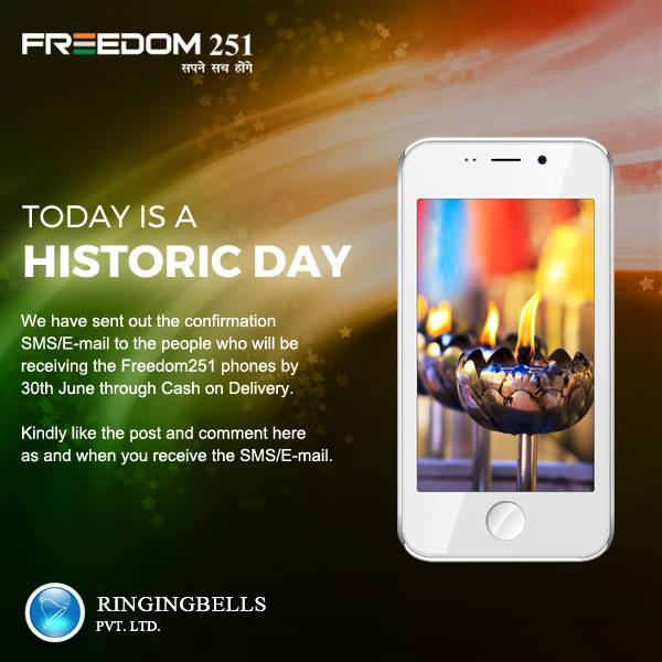 India Desire : [Update] Buy Freedom 251 Mobile For Rs 251 Only: Phase 2 Online Booking/Payment Link 